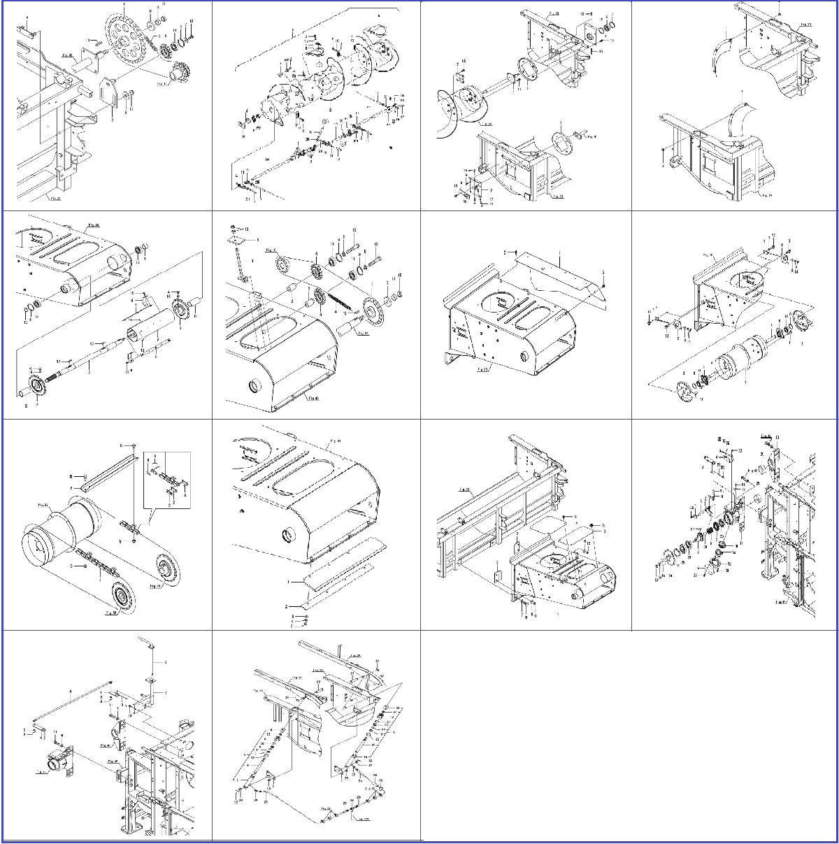 băng tải trục vít vận chuyển BỘ PHẬN GẶT